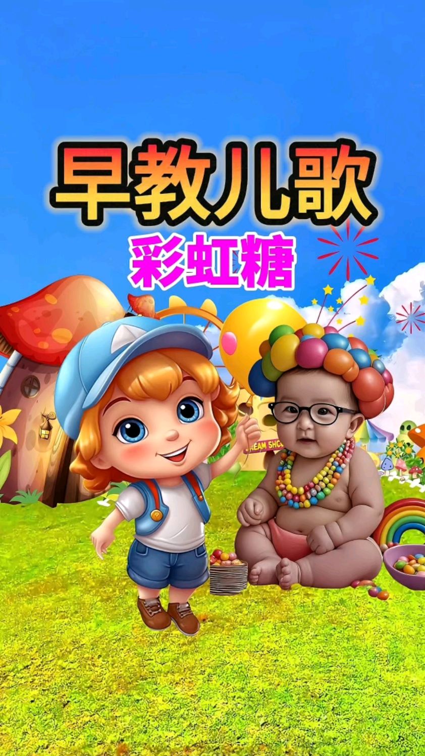 彩虹糖 宝宝学说话 幼儿语言启蒙 益智动画片