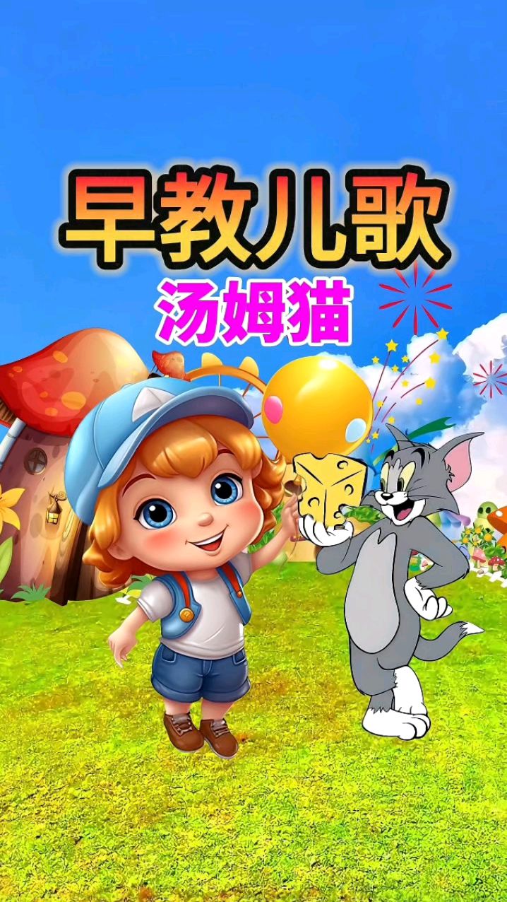 汤姆猫 宝宝学说话 幼儿语言启蒙 益智动画