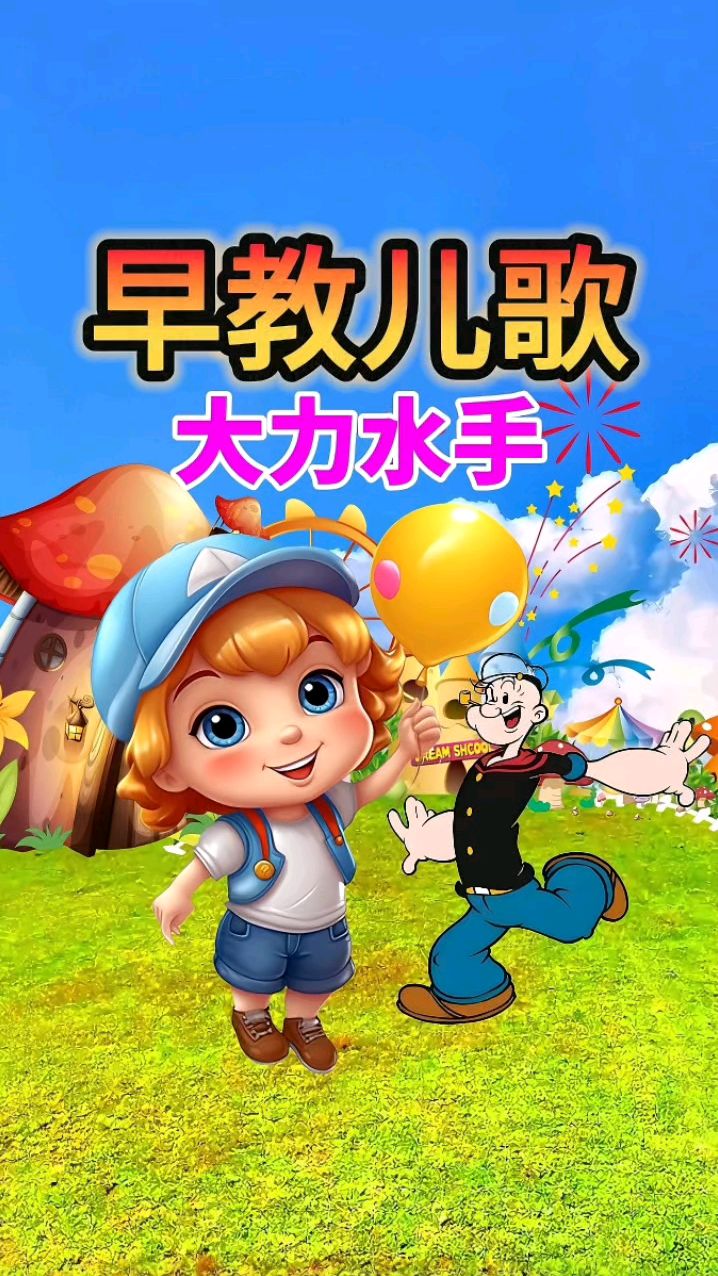 宝宝学说话 幼儿语言启蒙 益智动画 大力水手