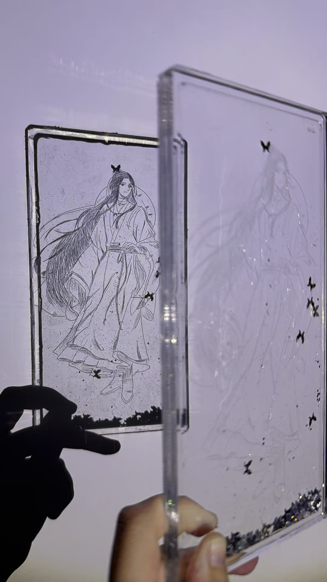 挑战用笔刀刻出光影流麻