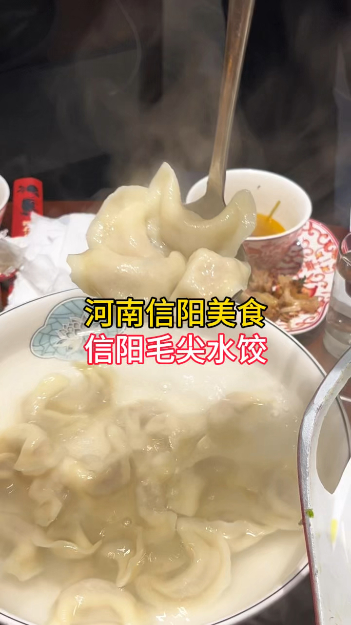 河南信阳美食,信阳毛尖水饺,传统做法