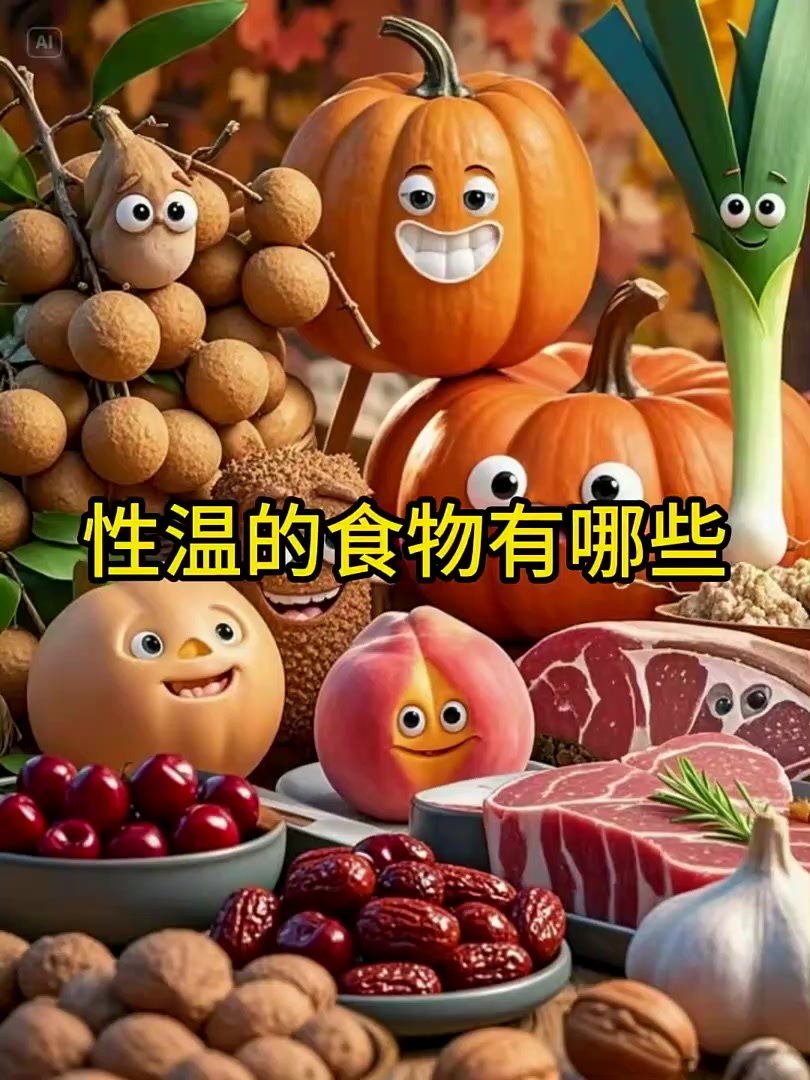 温性食物让你暖到骨子里,这些温性食物你知道哪一些。