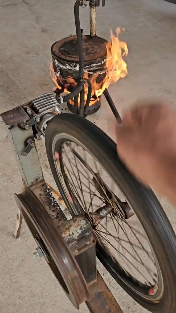 自制版蒸汽动力模型