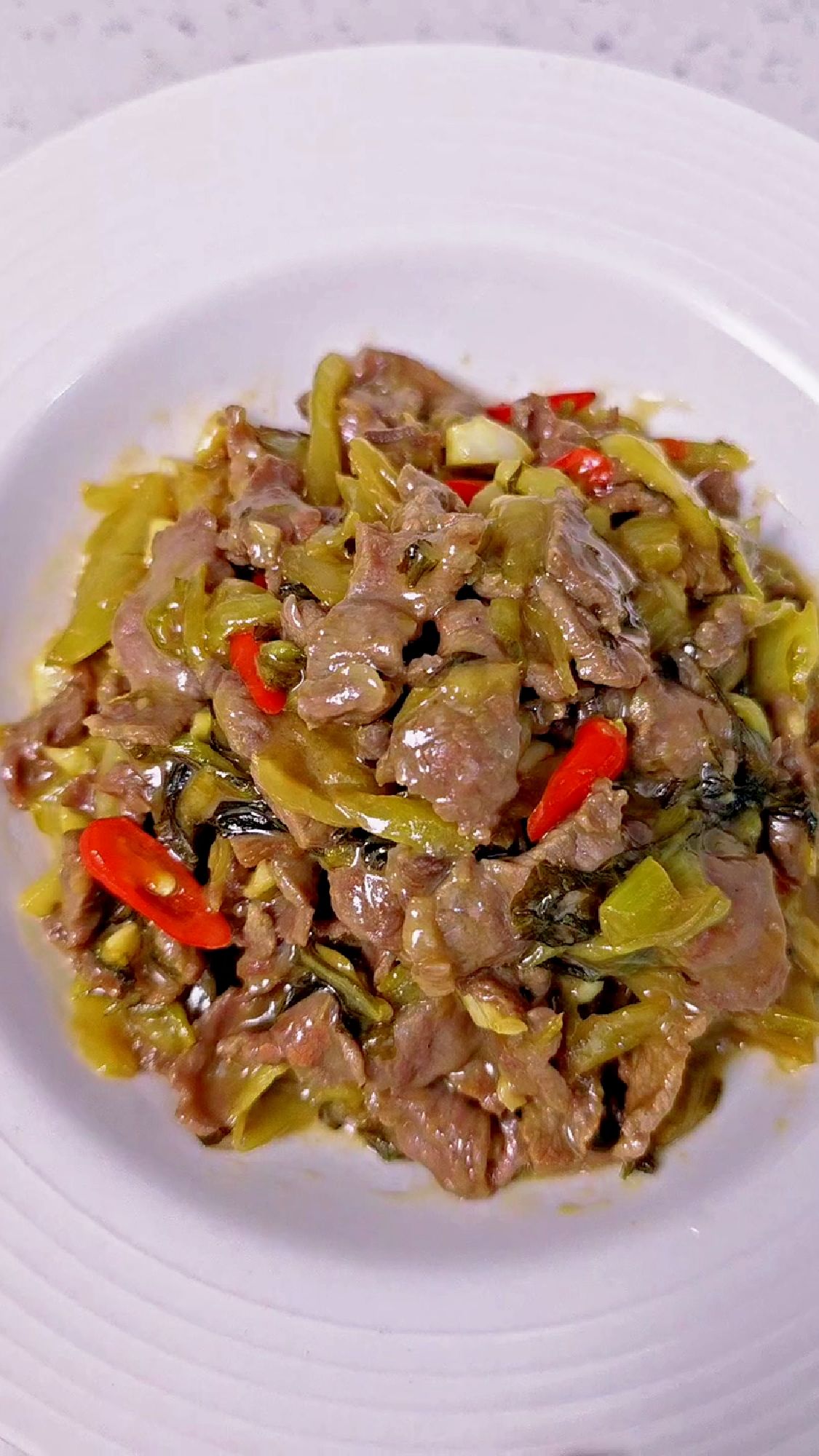 酸菜炒牛肉|下饭界的神,真的巨好吃!