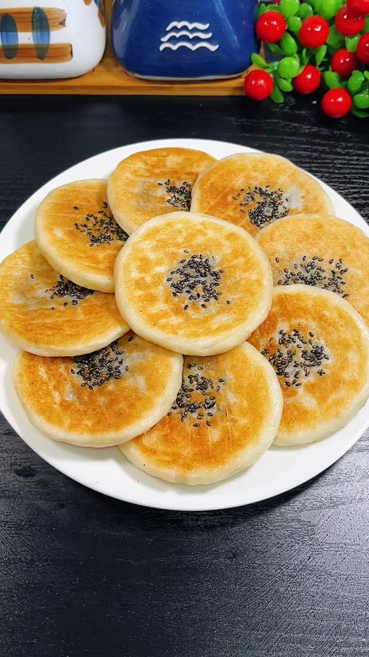 又粘又糯的芝麻饼