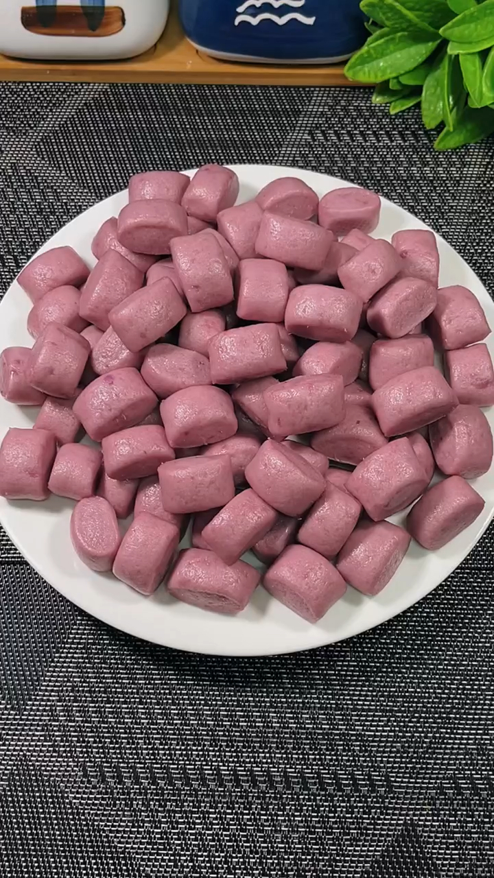 紫薯小馒头的做法