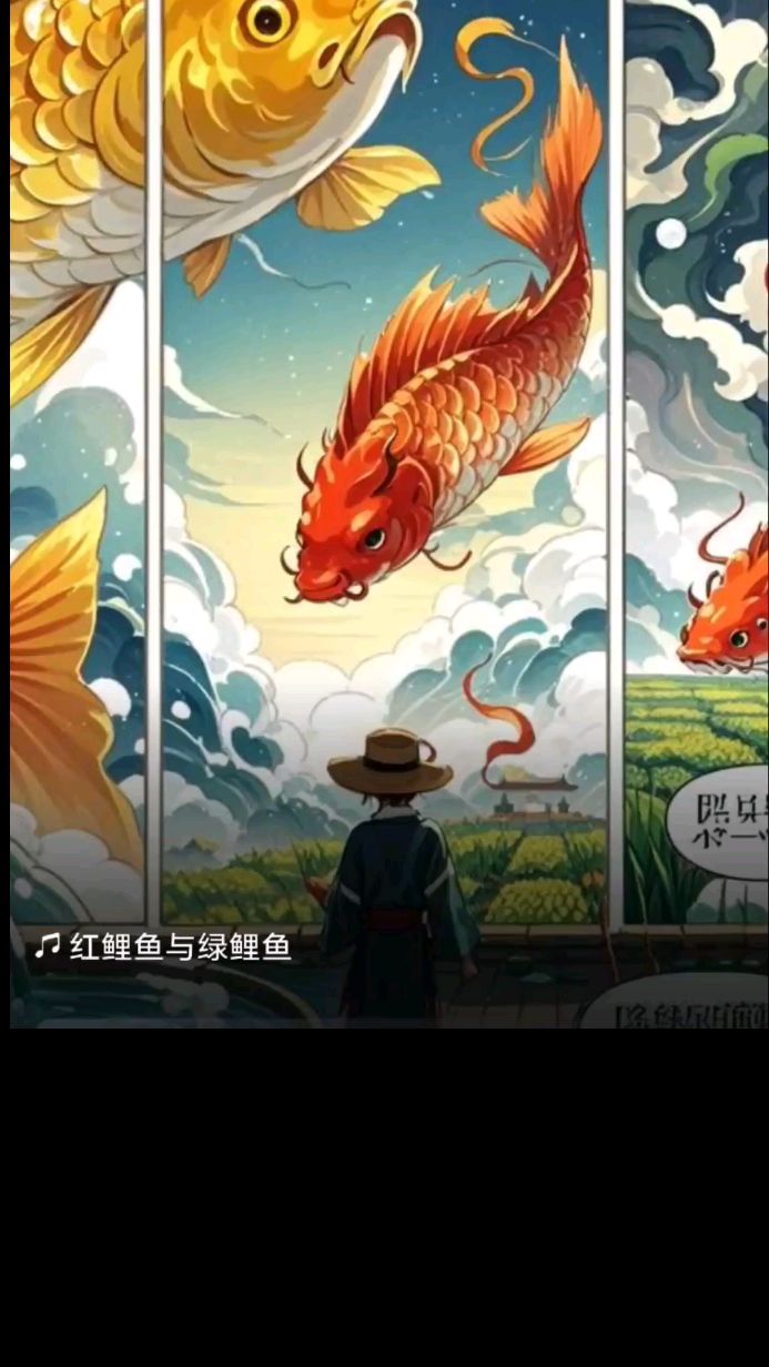 原创歌曲红鲤鱼与绿鲤鱼