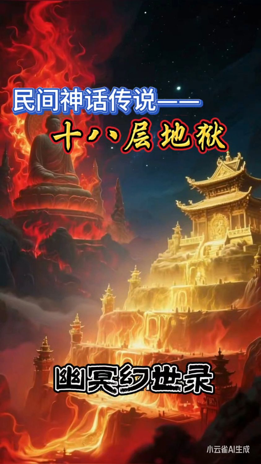 十八层地狱:民间传说中的神秘幻境