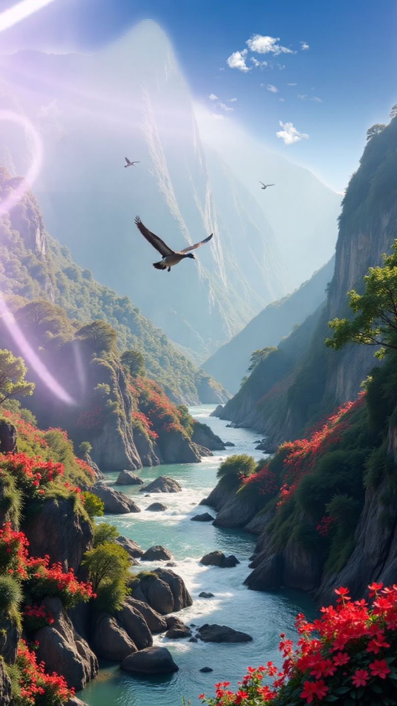 诱人的山水手机动态壁纸