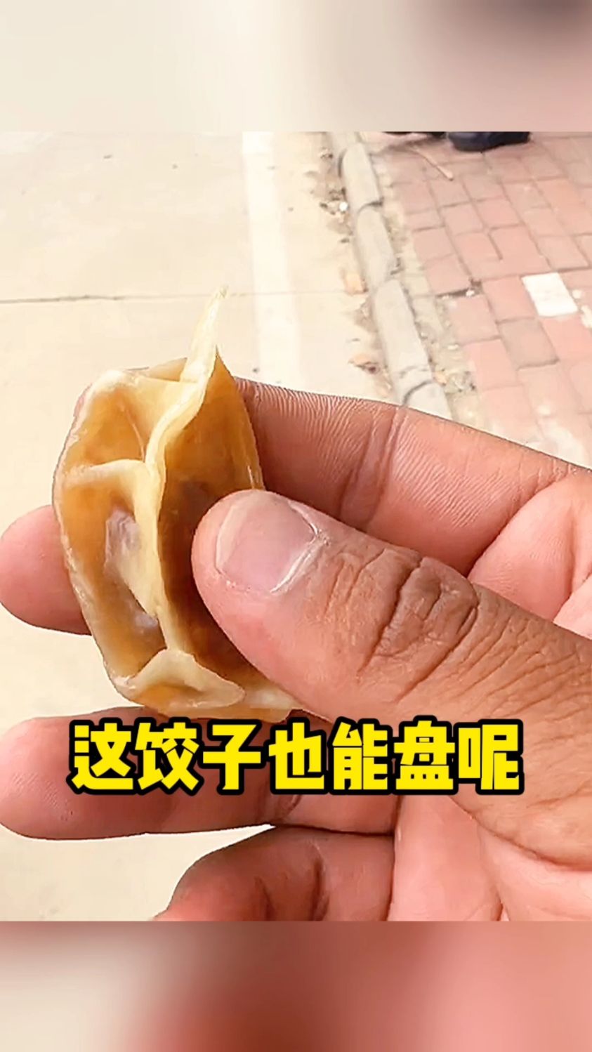 这个饺子也能盘的
