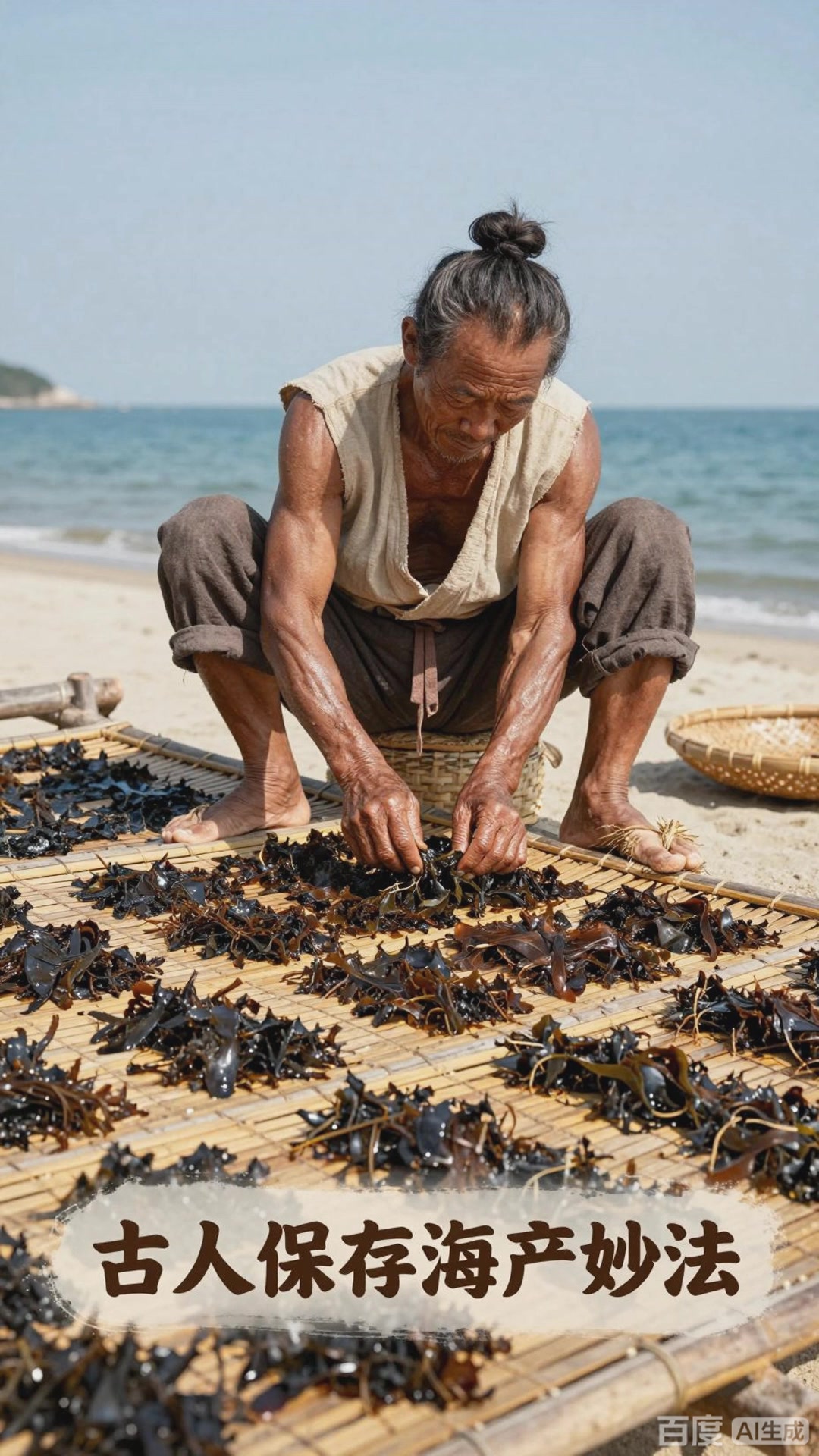古人怎么保存紫菜海带？干燥存放不粘连变质