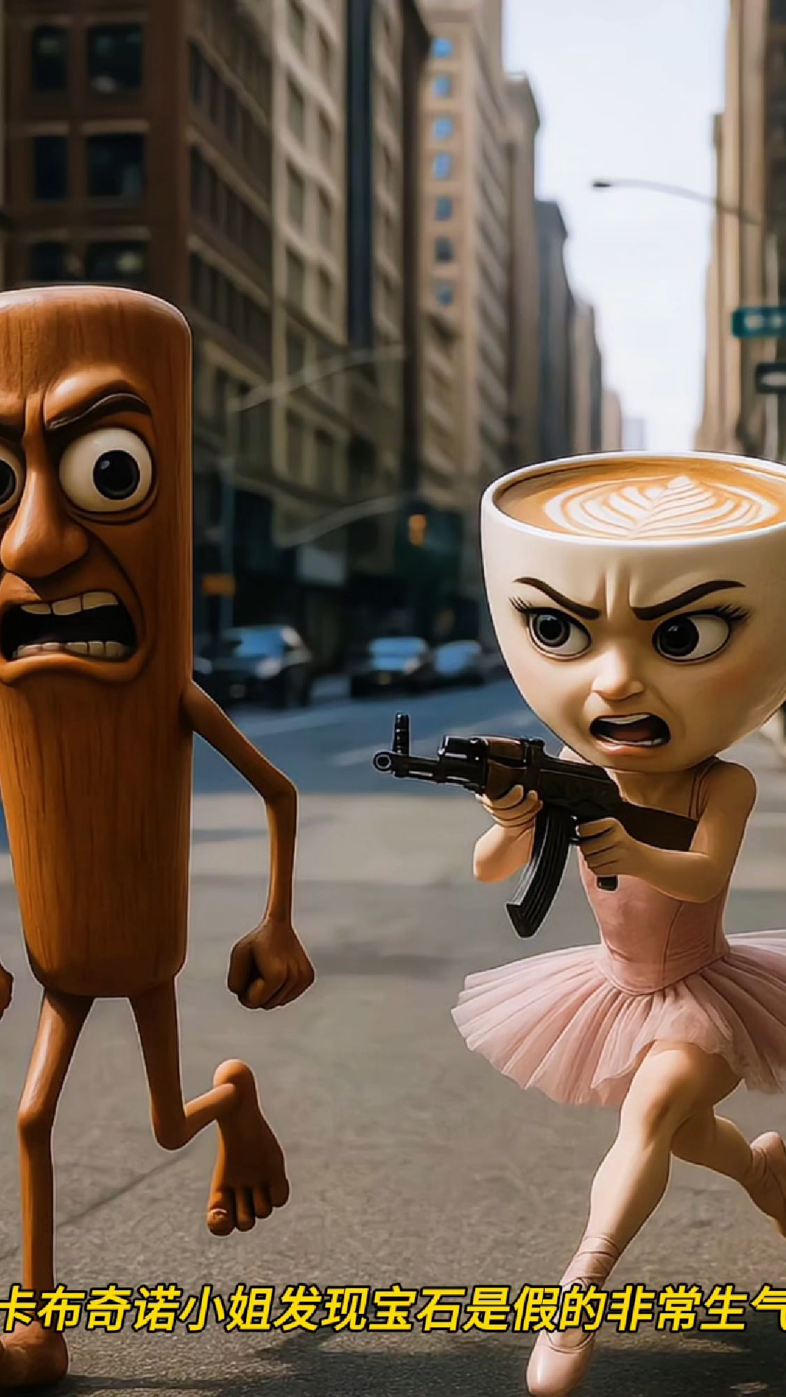 这次通哥和耐克鲨鱼都被卡布奇诺小姐制裁