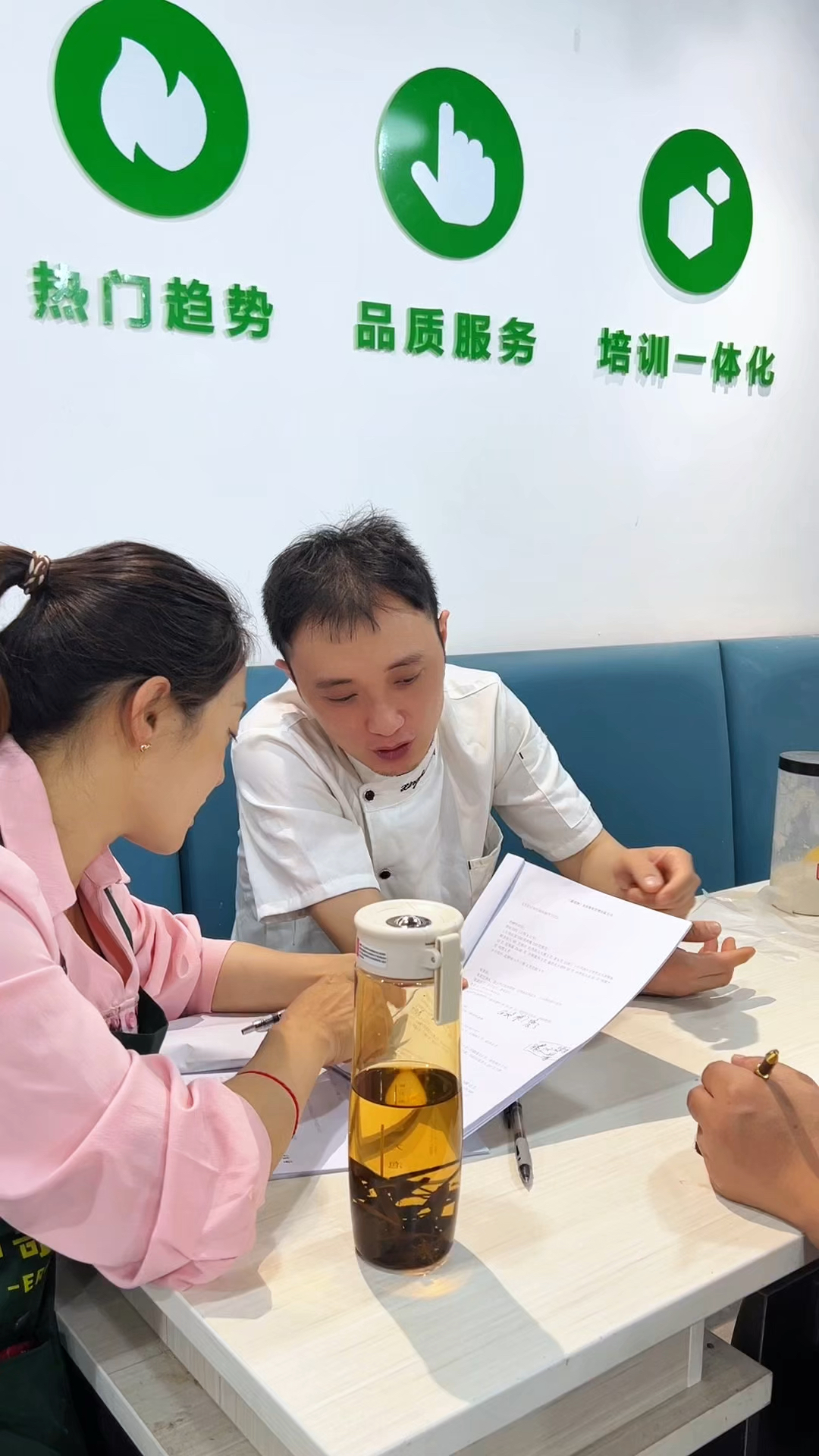 先理论后实操，通学易懂#面食培训 #早餐培训 #老面