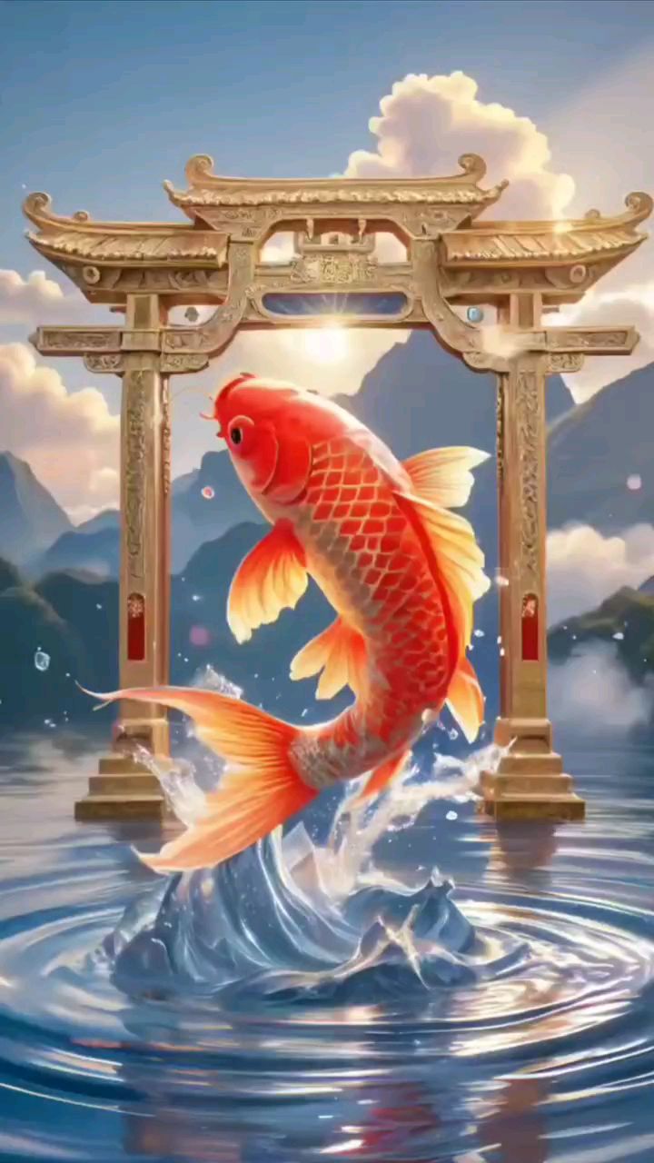 锦鲤跃龙门转运的时机到了