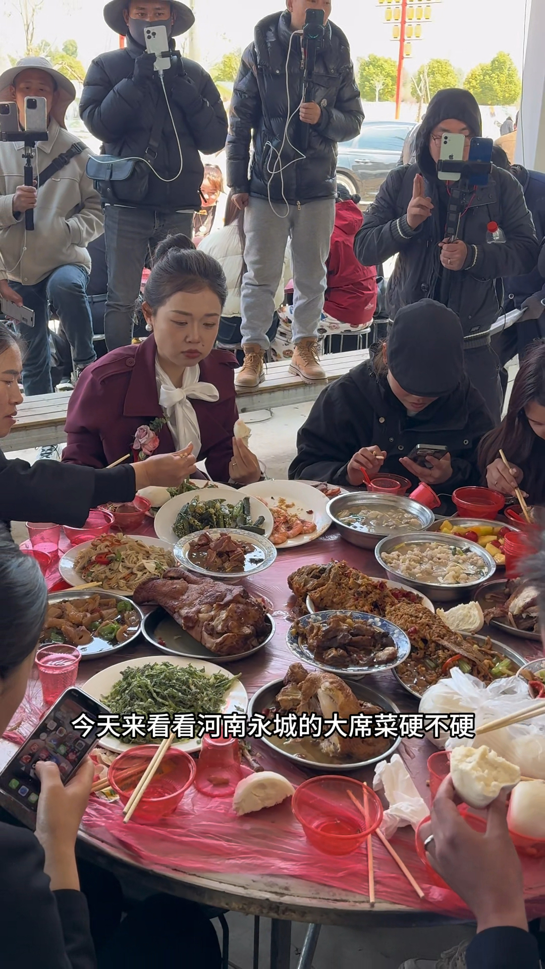 河南永城大席600一桌22道菜,大部分是荤菜,菜真硬真实在