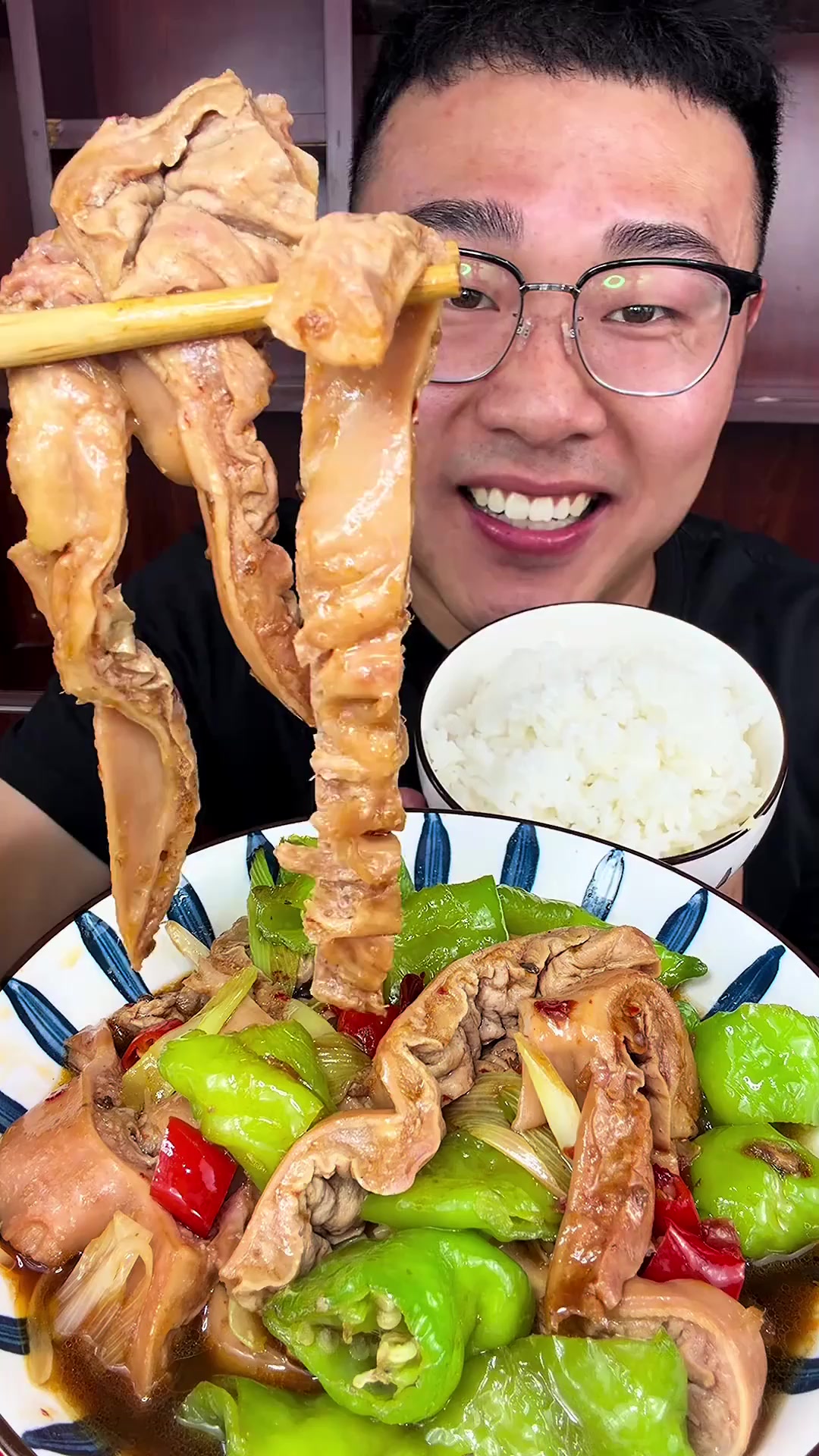 爆炒驴板肠 特别香
