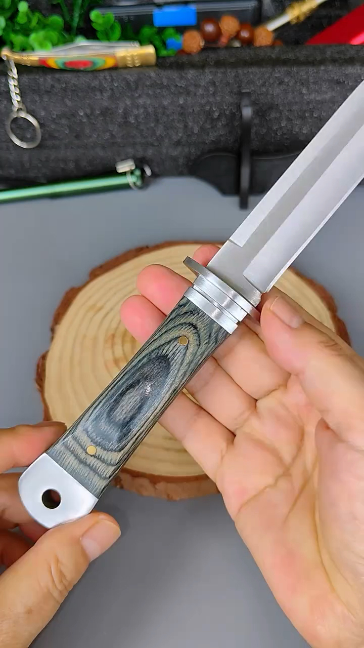 破竹 家用水果刀户外烧烤露营刀 锋利耐用便携#切肉小刀 #水果刀#