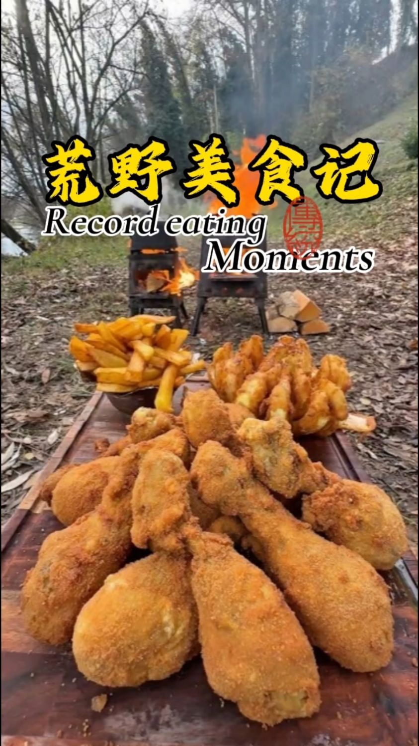 烹饪脆皮麦鸡+汉堡