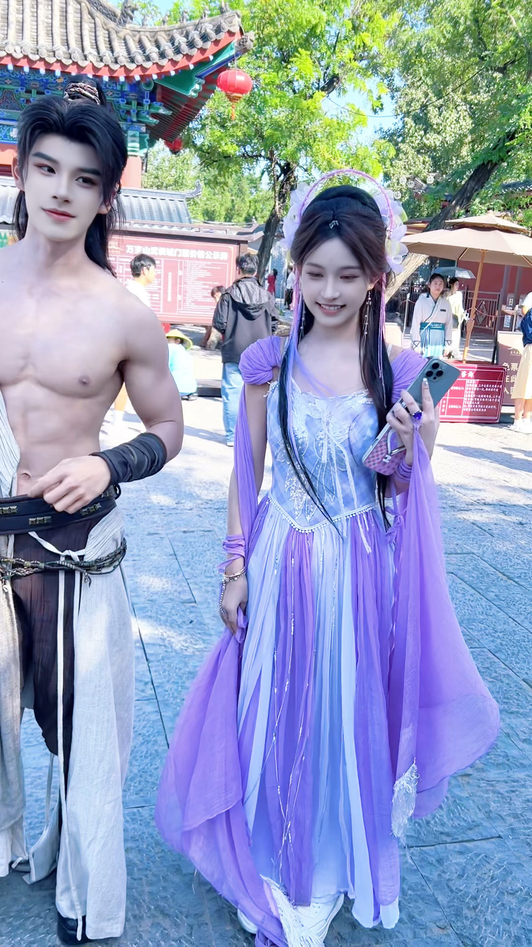 笑出了鹅叫声 甜妹