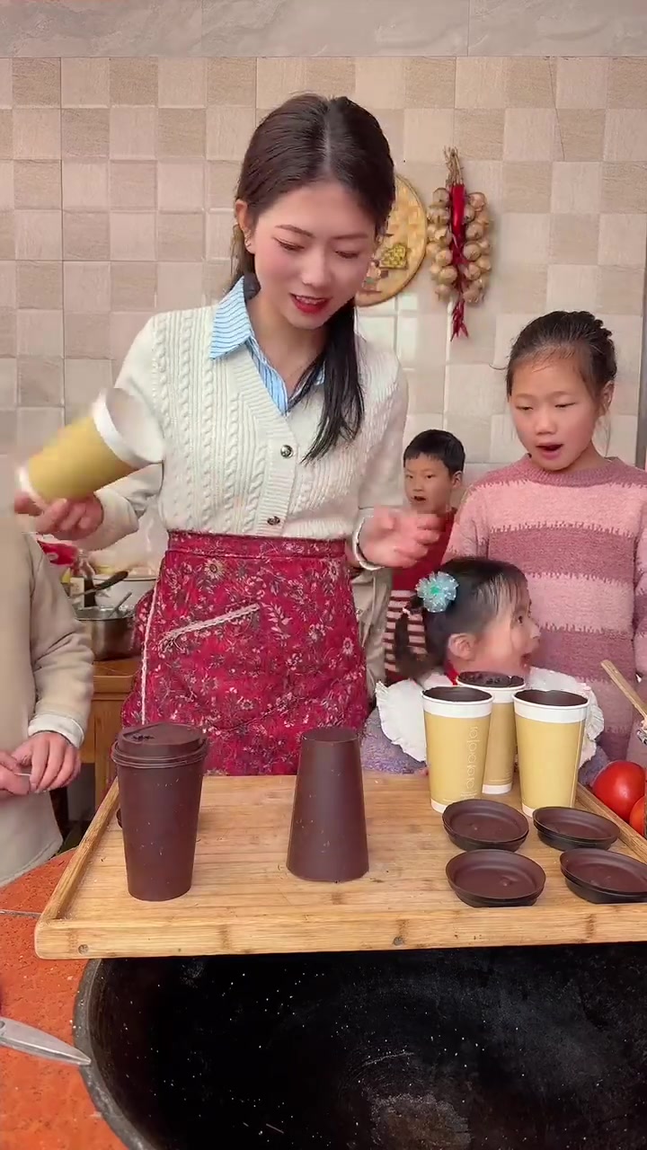 居家自制神仙甜品杯盖竟能吃!