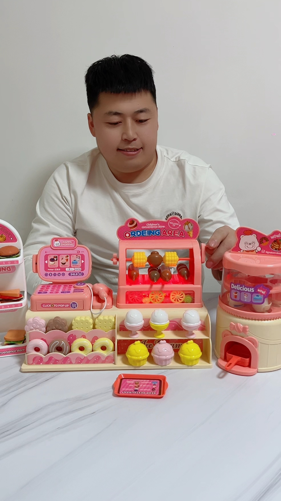 儿童超市收银台玩具
