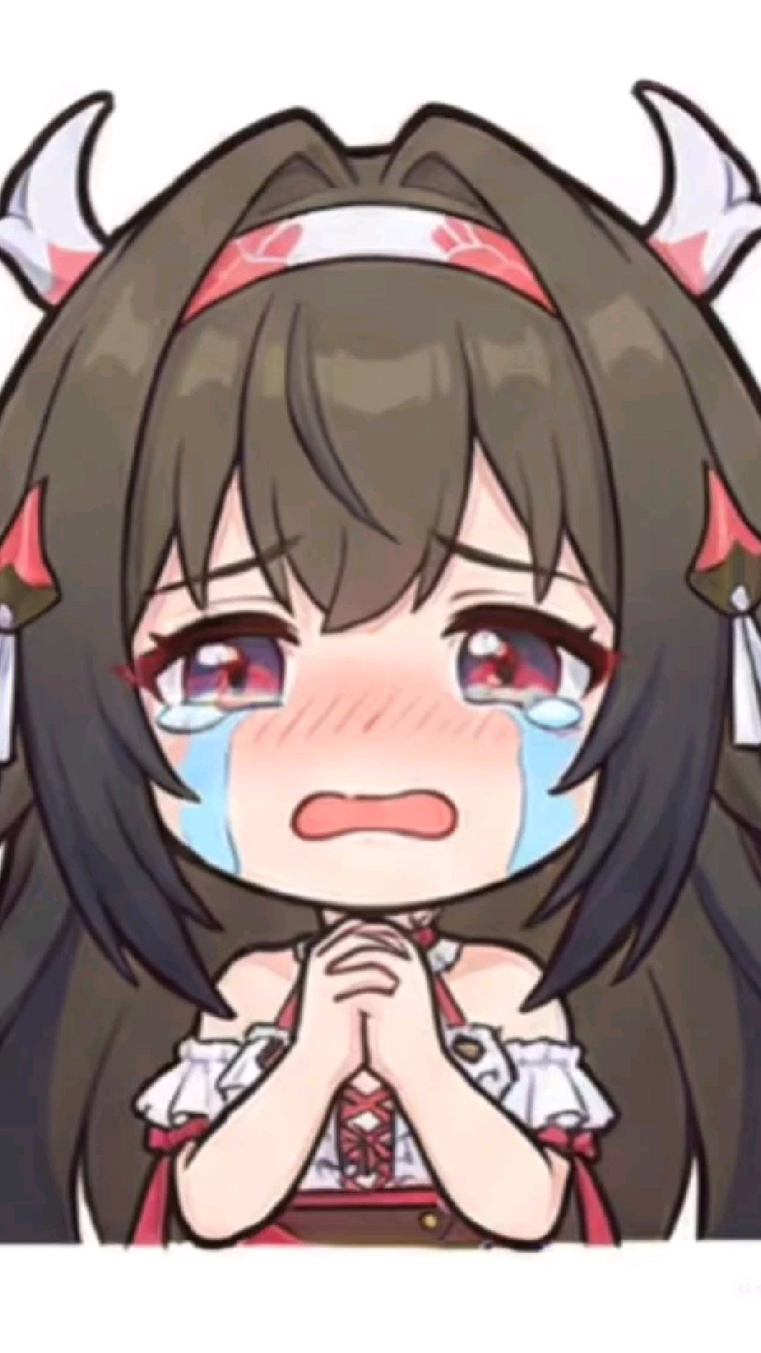 少女叶瞬光的可爱头像