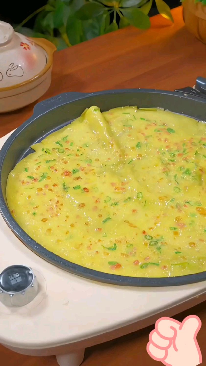 家常早餐饼,老人孩子都爱吃。