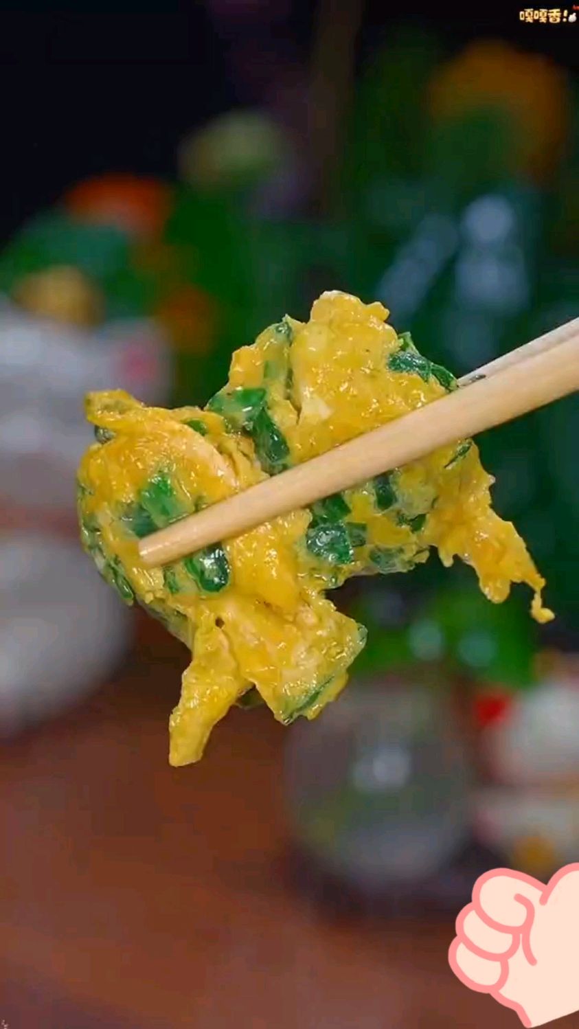 家常做法的韭菜炒鸡蛋