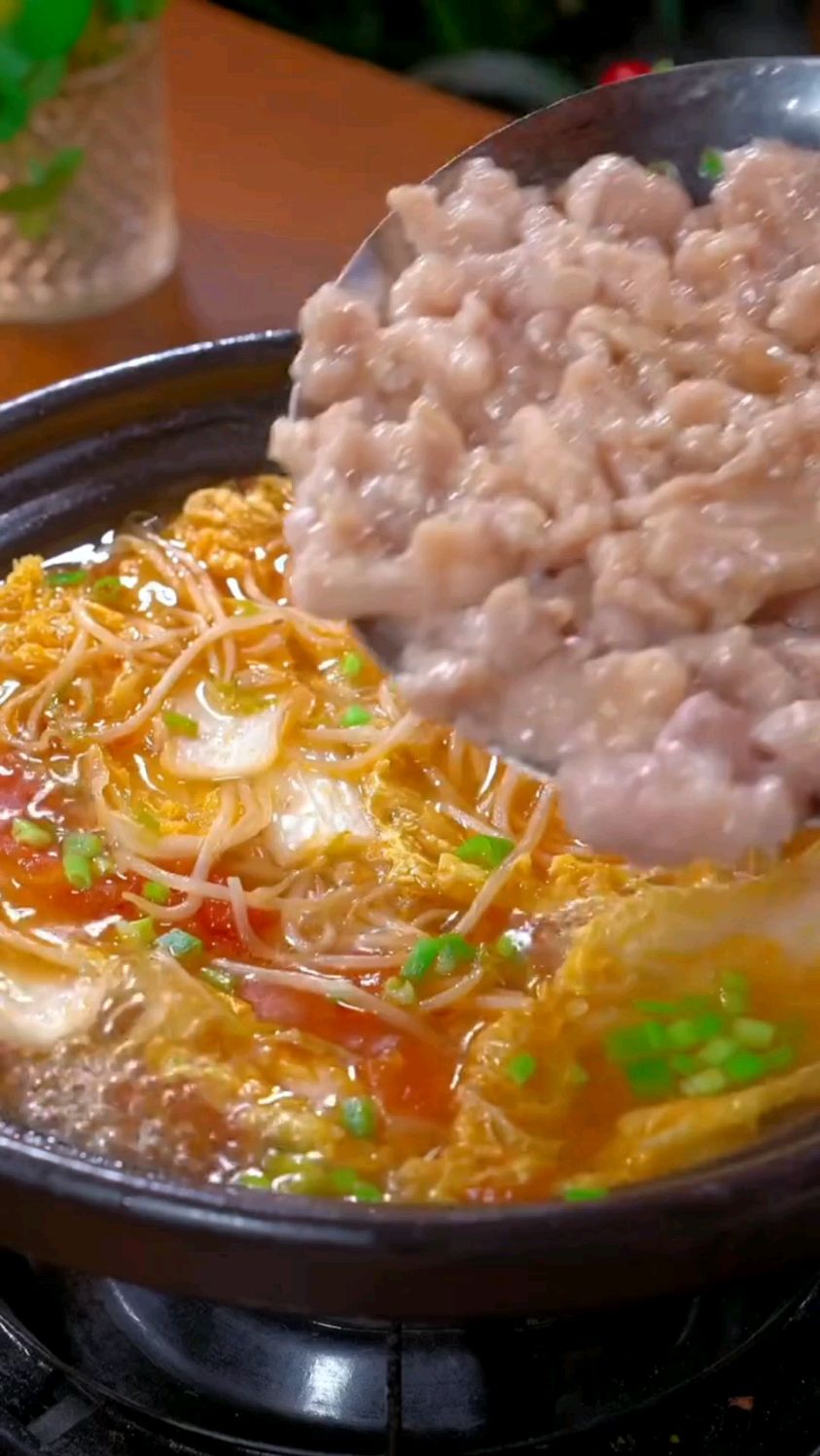 酸爽开胃的溜肉片。