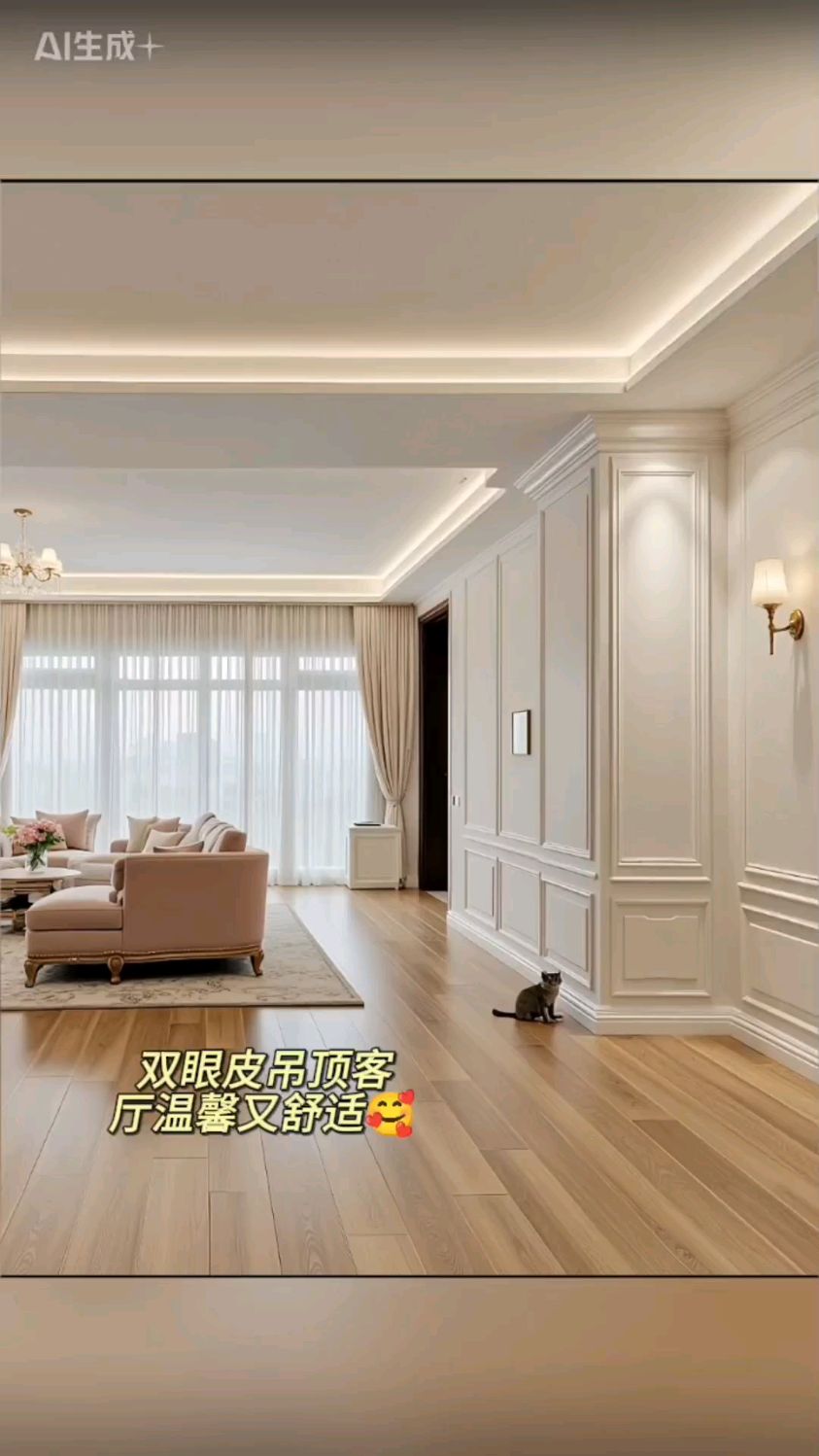 轻法式轻奢风装修风格
