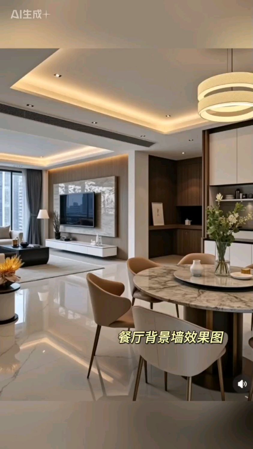 现代简约轻奢风装修风格