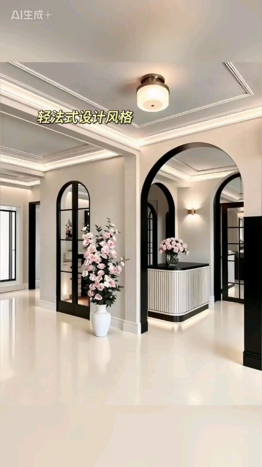 法式轻奢风装修风格