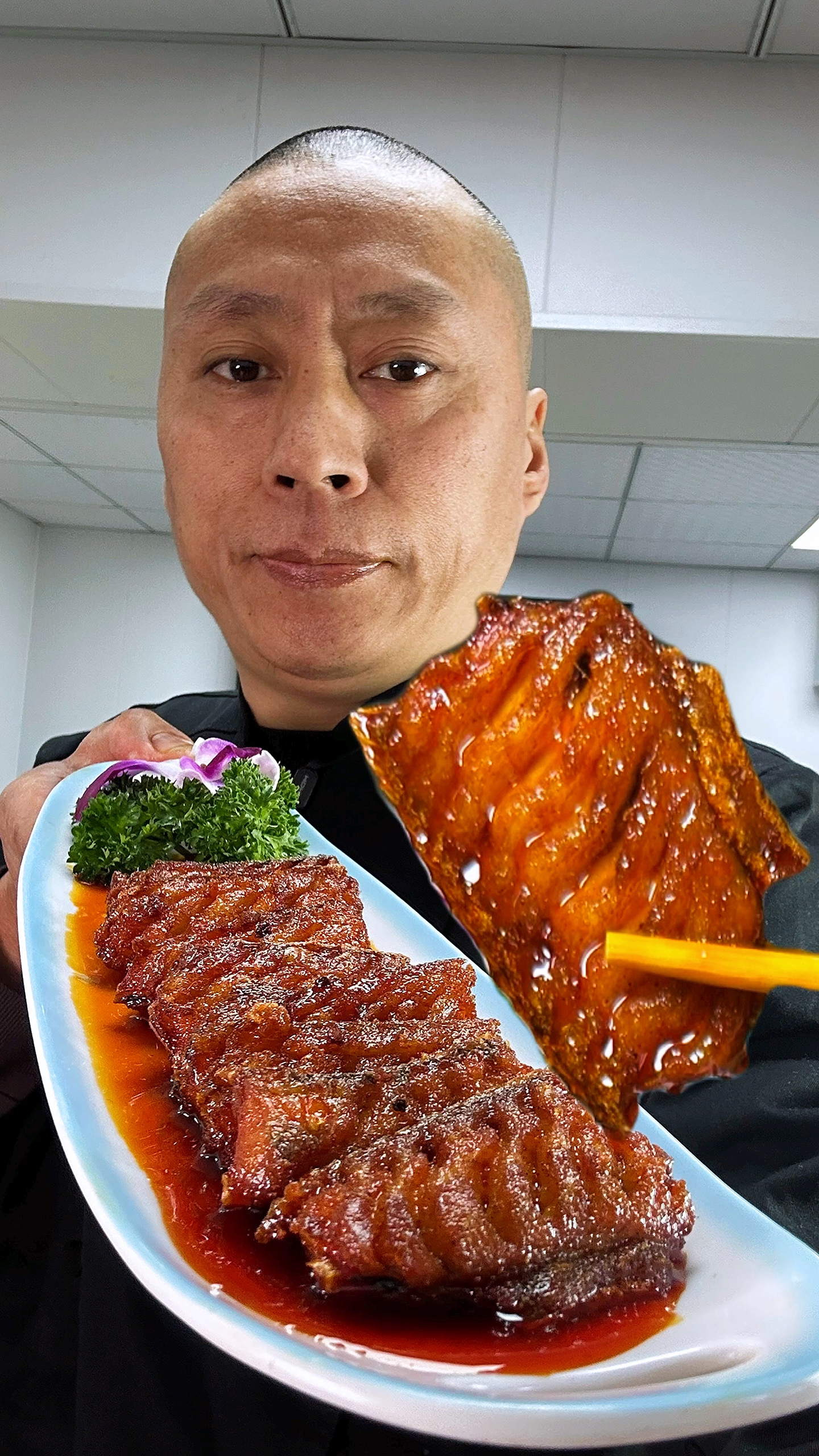 烧烤店的爆款菜品冷吃刀鱼