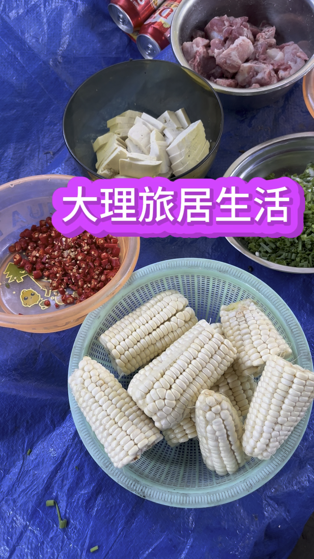 云南大理旅居生活,做一顿自己喜欢的饭菜:感受大理慢生活方式