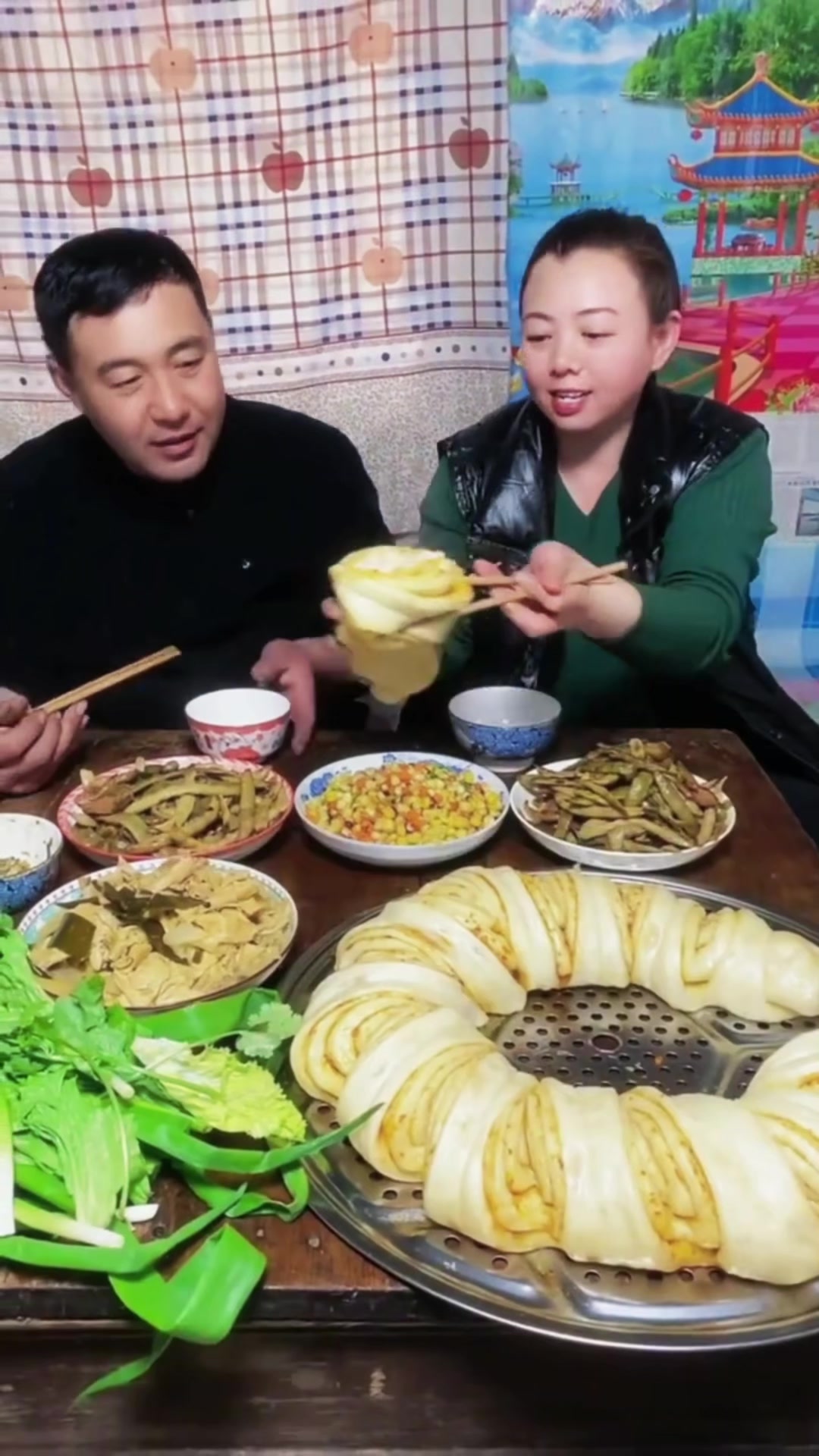 这样的盘龙大花卷,你们吃过吗