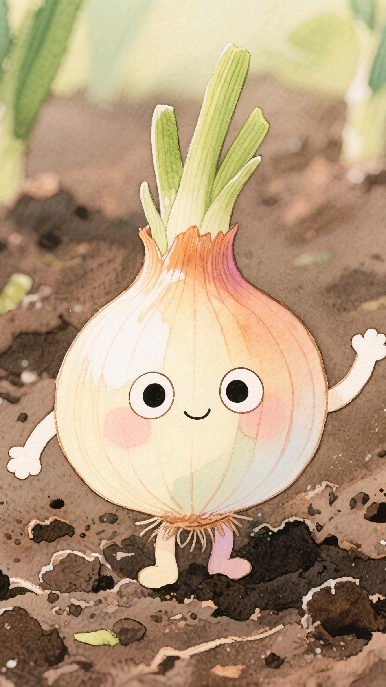 儿童英语绘本故事《Vegetable knowledge》