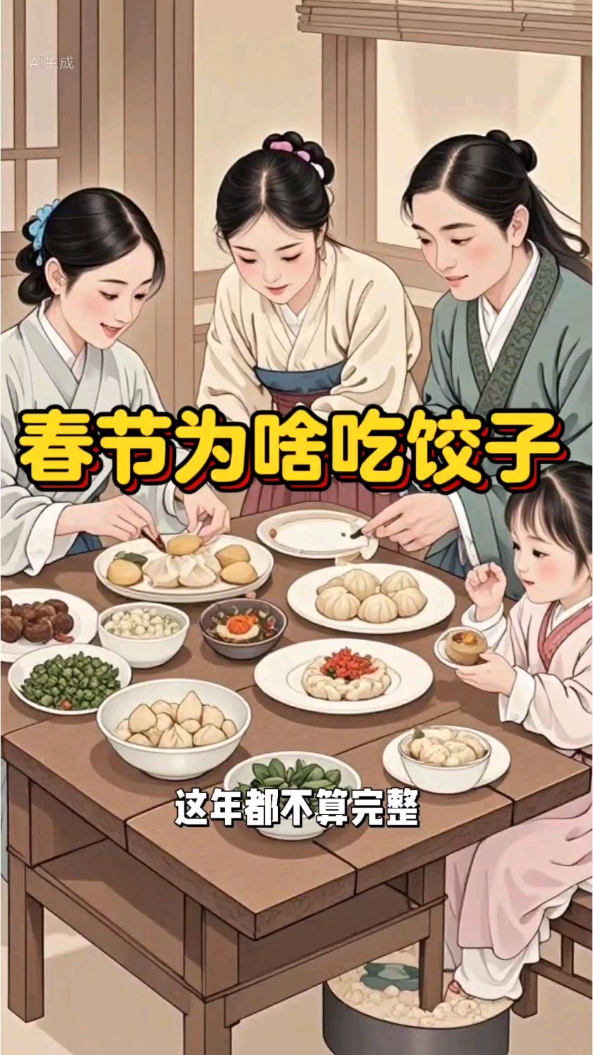 春节为啥要吃饺子