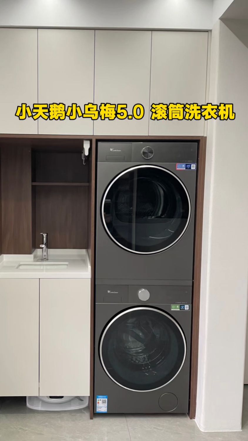 小天鹅小乌梅5.0洗衣机,沉浸式开箱!