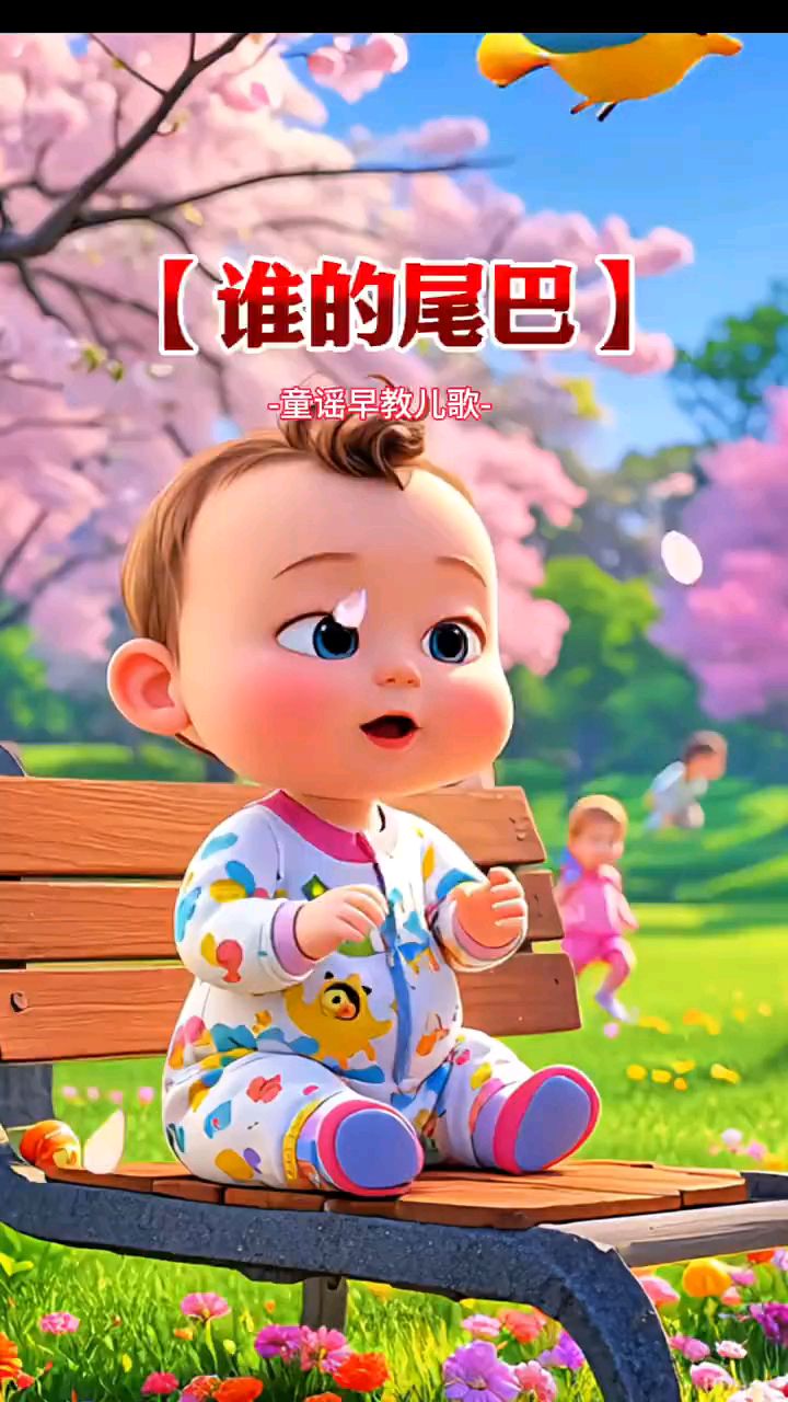 儿童早教启蒙儿歌【谁的尾巴】