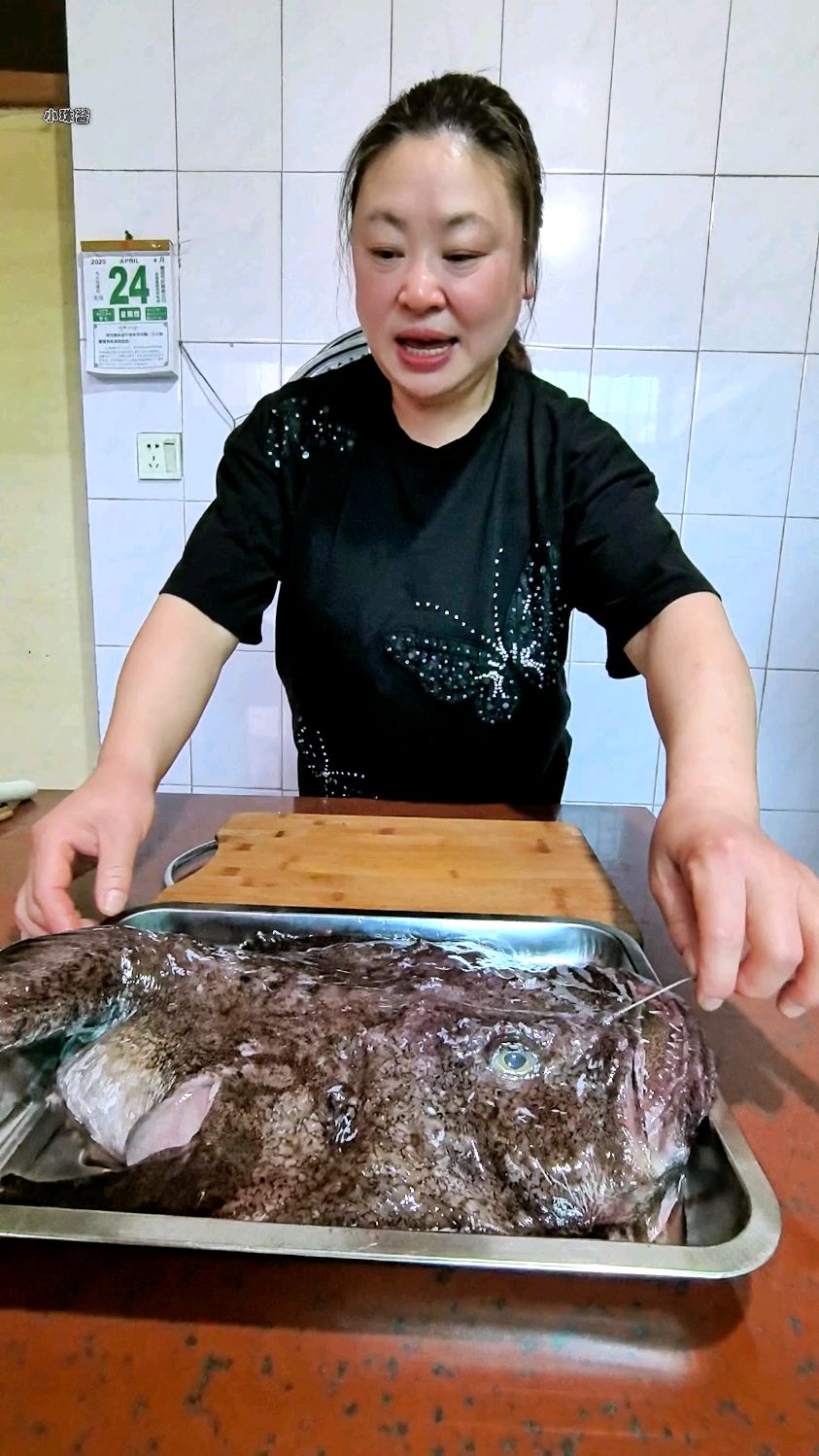 红烧安康鱼很下饭的海鲜做法,非常简单大家都在做