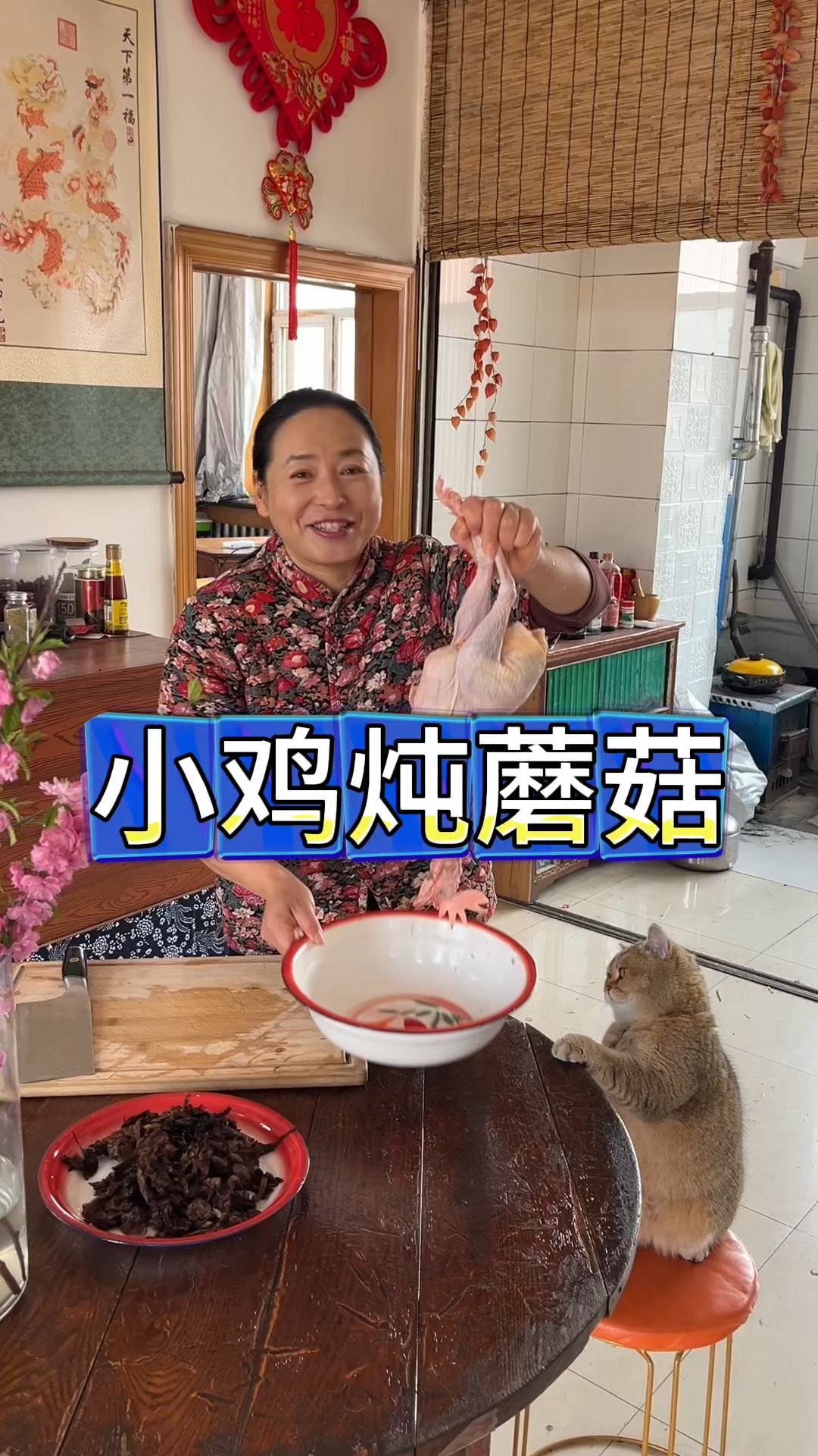 东北农村生活,春耕种辣椒,翠花做小鸡炖蘑菇,这东北菜真香