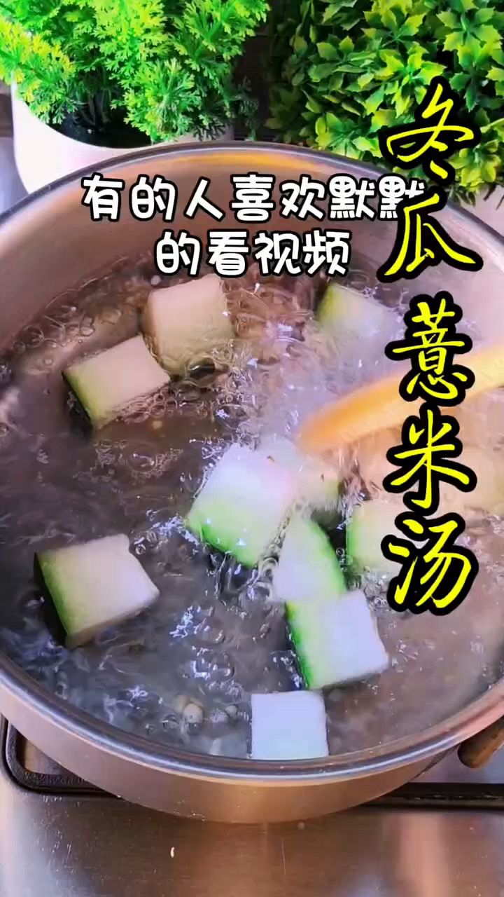 冬瓜薏米汤,食养小妙招