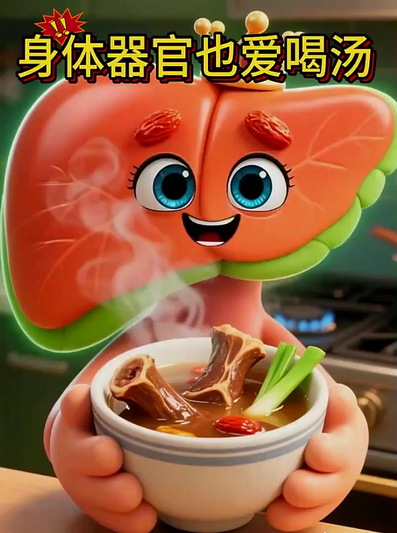 身体器官最爱喝的汤,健康养生知识分享。