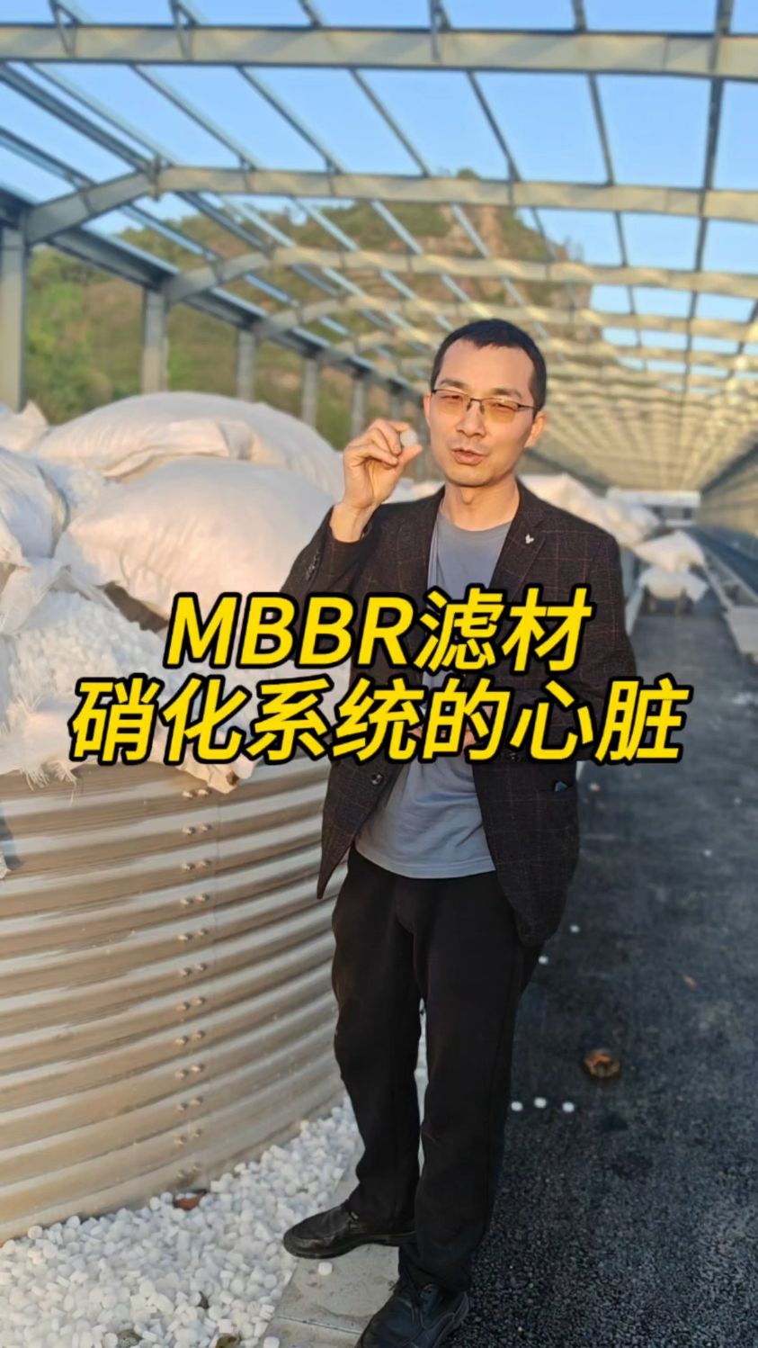 鱼菜共生循环水养殖核心硝化系统移动床生物反应器的心脏MBBR填料