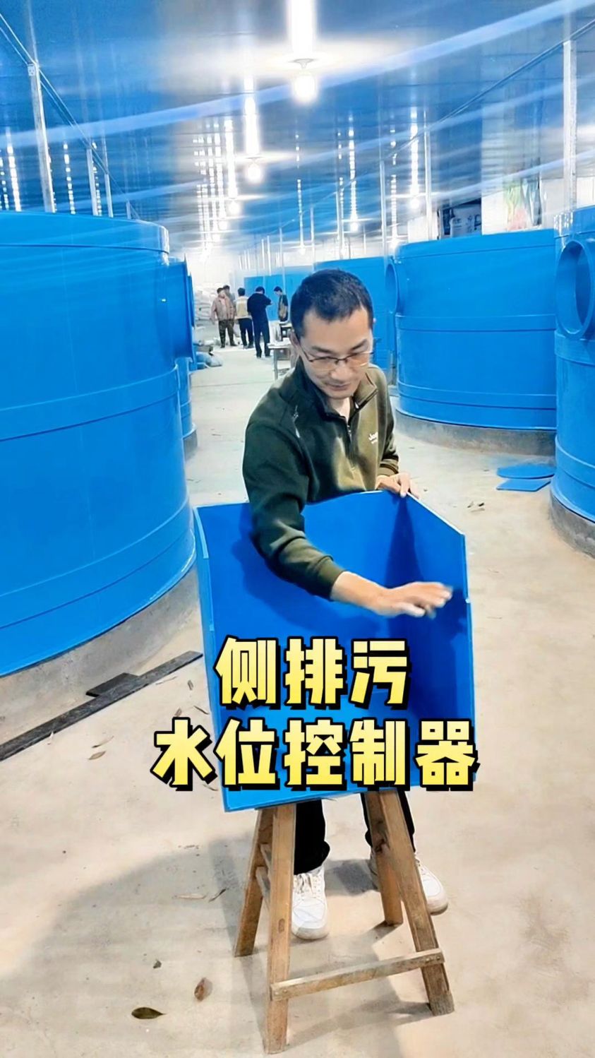 乡村工匠鱼菜高带你了解工厂化循环水高密度养殖PP鱼池是如何搭建