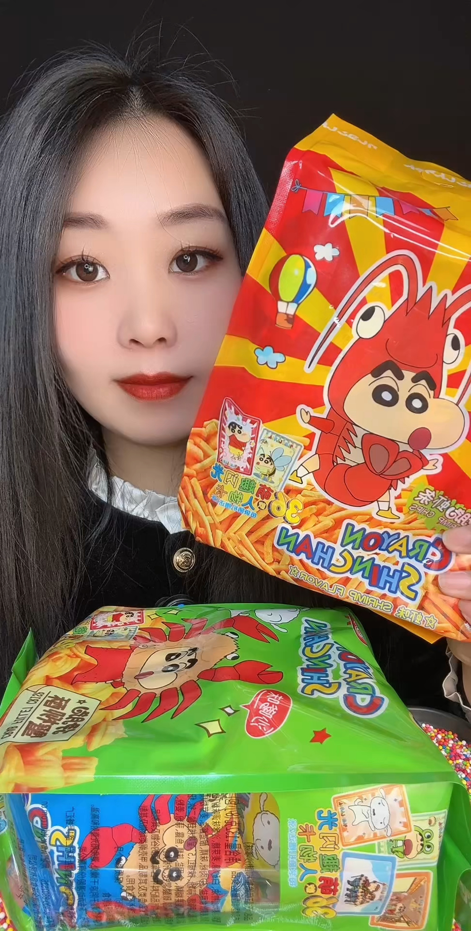 第四百一十二集:蜡笔小新虾条