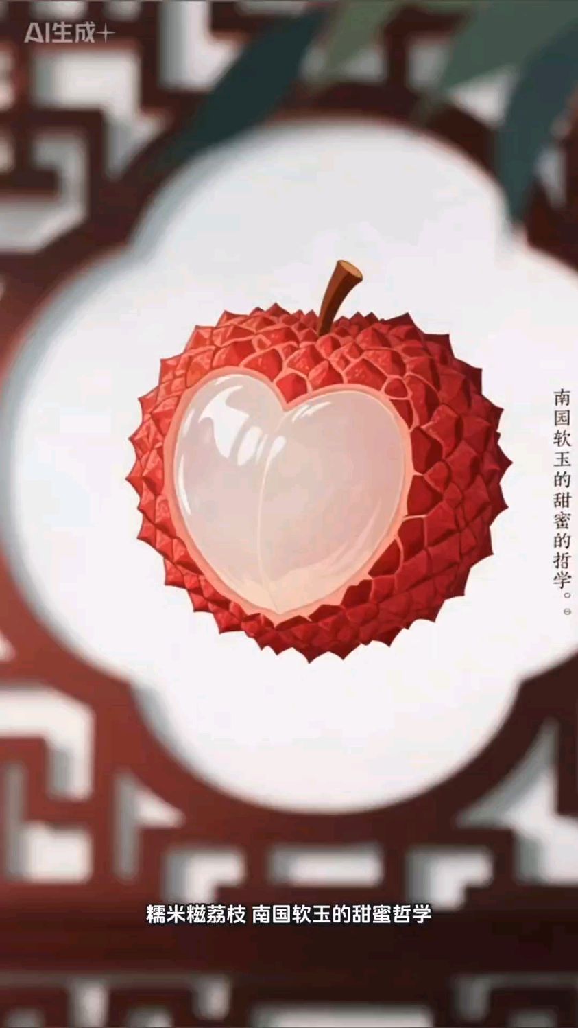 糯米糍荔枝:南国软玉的甜蜜哲学