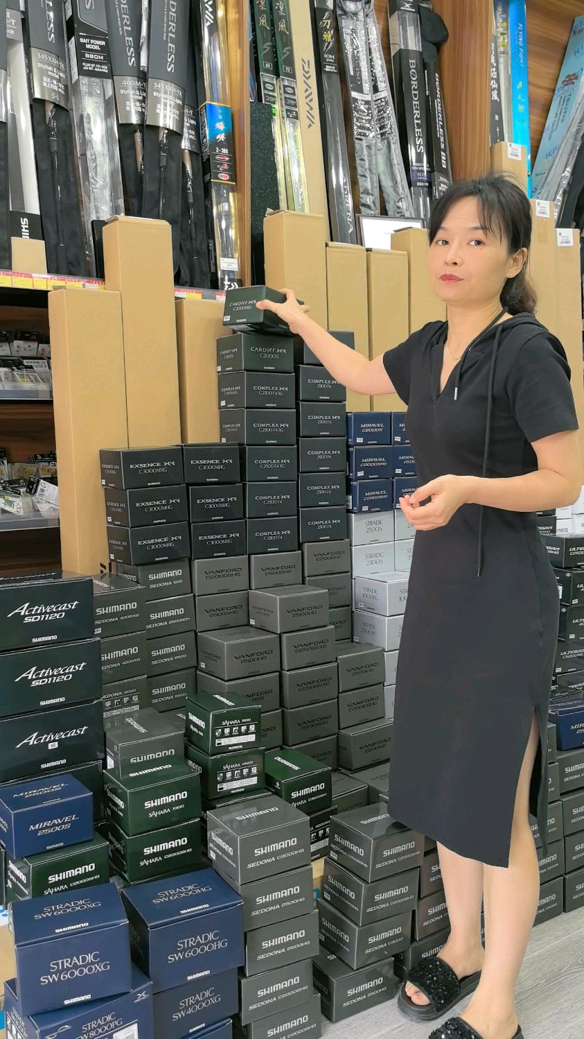 5月禧玛诺路亚纺车轮有点紧张