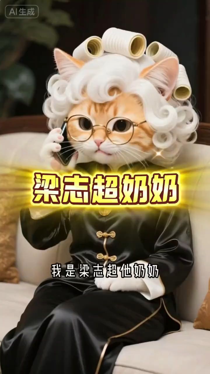 我是梁志超他奶奶!这句经典开场白,喵星人版它来了