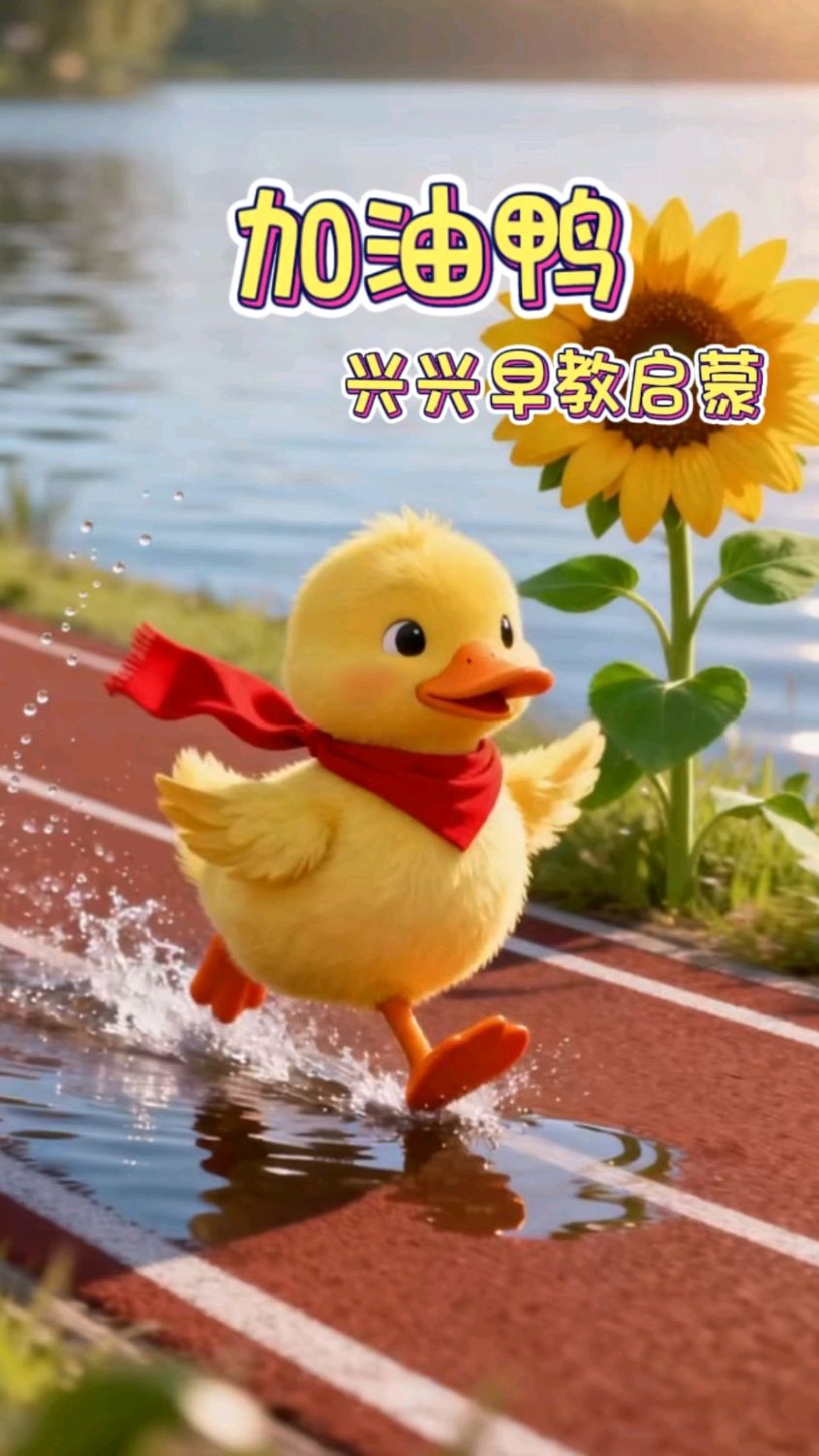 孩子们最喜欢的儿歌《加油鸭》来喽！快学起来吧。